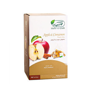 مزيج الفاكهة بنكهة التفاح والقرفة، 18 كيس شاي مزيج الفاكهة بنكهة التفاح والقرفة، 18 كيس شاي